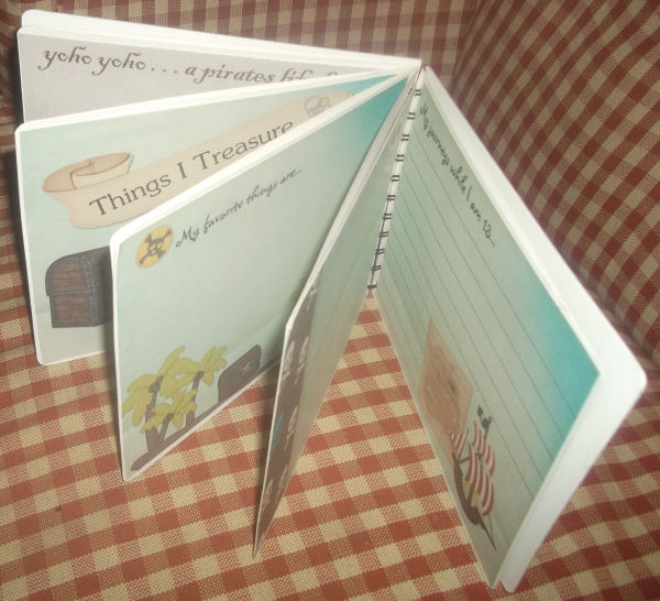 Pirate Birthday Book
