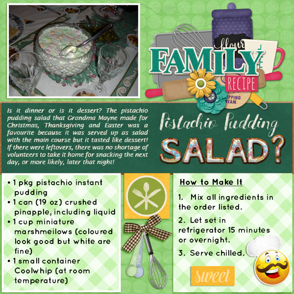 Pistachio Pudding Salad