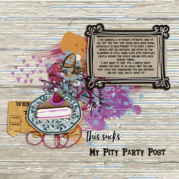Pity Party Post