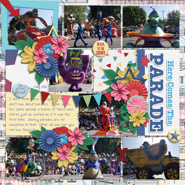 Pixar Parade