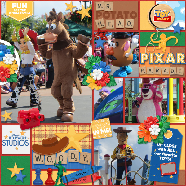 Pixar Parade