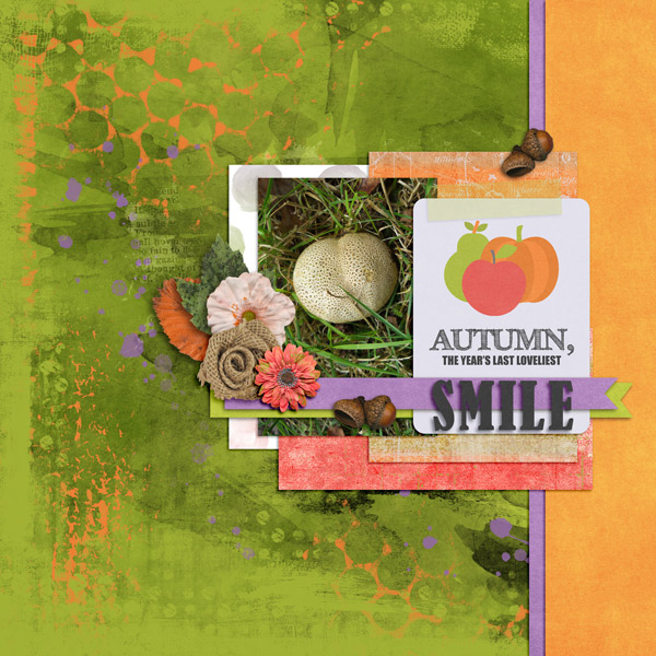 Pixelily Designs - Fall Breezes / Aprilisa Designs - PP 82 TP1