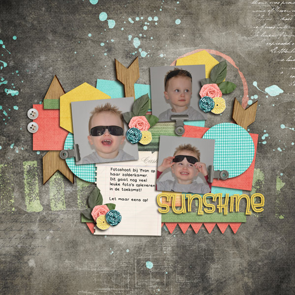 Pixelily Designs - Happy / Template Galore - Bundle #2 FreeStyle 2 TP3