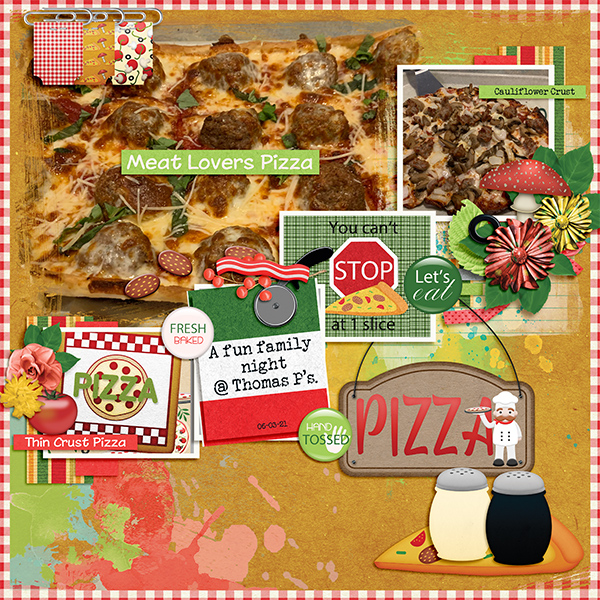 Pizza at Thomas P