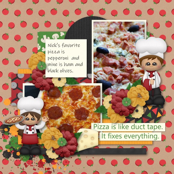 Pizza is Like Duct Tape