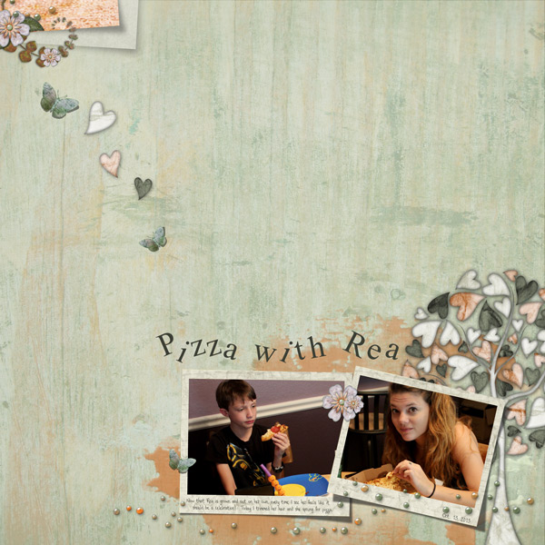 Pizza with Rea