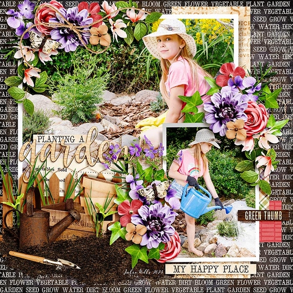 planting a garden