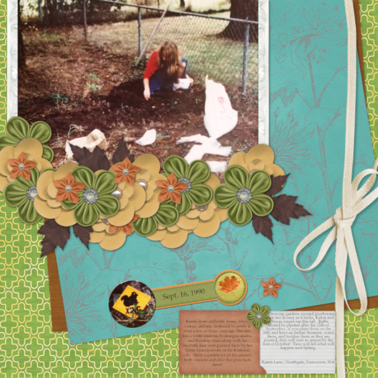 Planting Flowers in "Karen Lane"