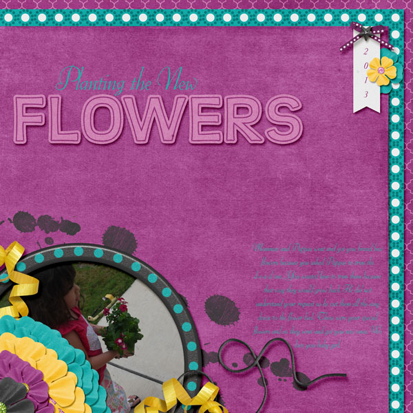 Planting the New Flowers