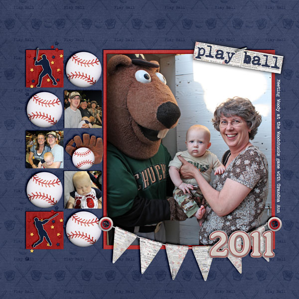 Play Ball - meeting Woody the Woodchuck