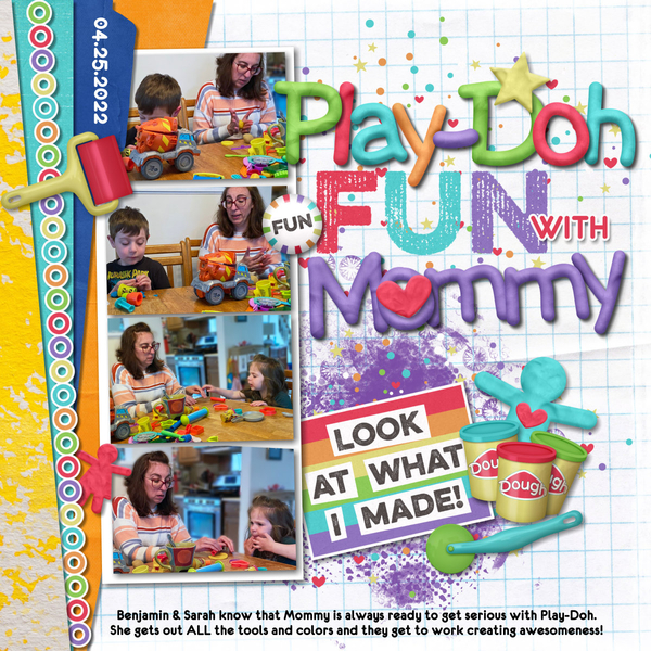 Play Doh with Mommy