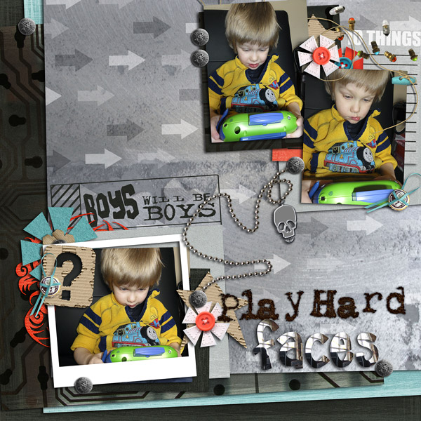 Play Hard Faces