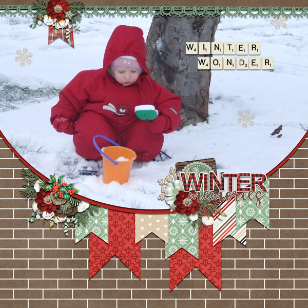 play in the snow