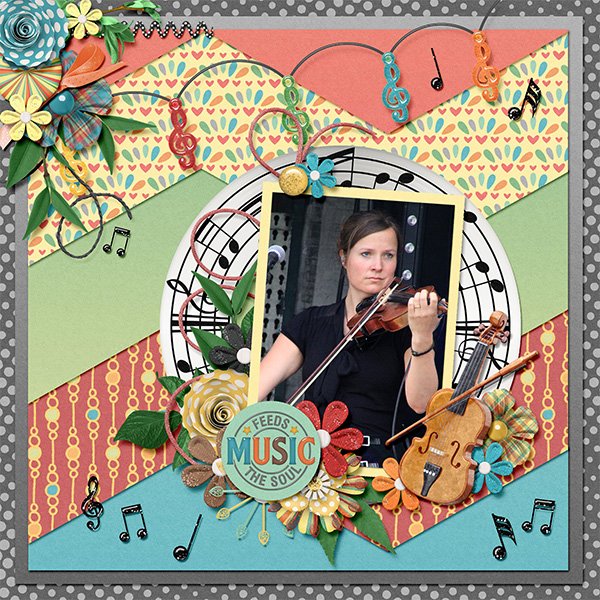 Play the violin