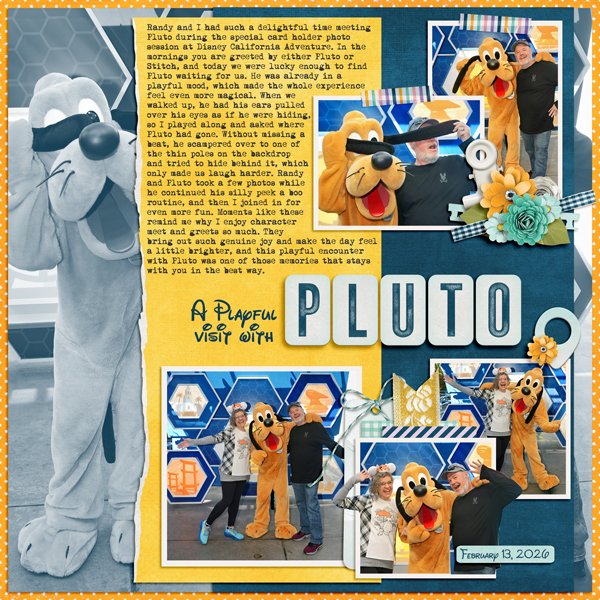 Playful Visit With Pluto