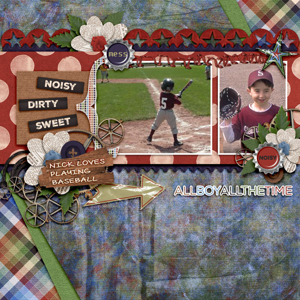 Playing Baseball