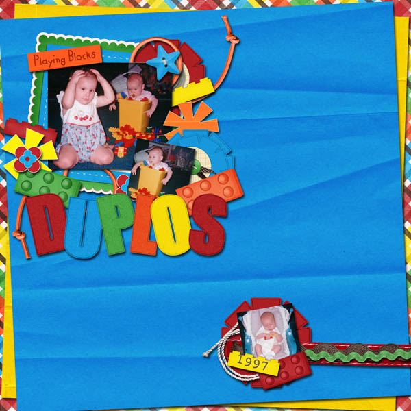 Playing blocks