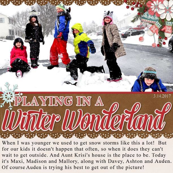 Playing in a Winter Wonderland