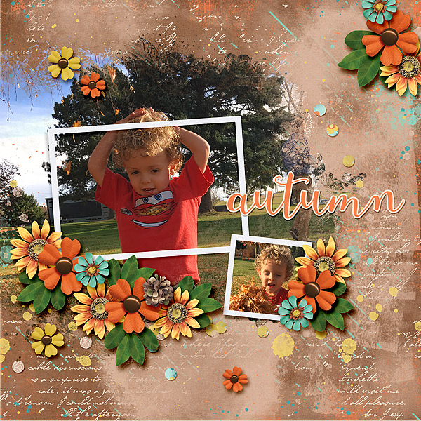 Playing in Leaves