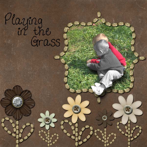 Playing In The Grass