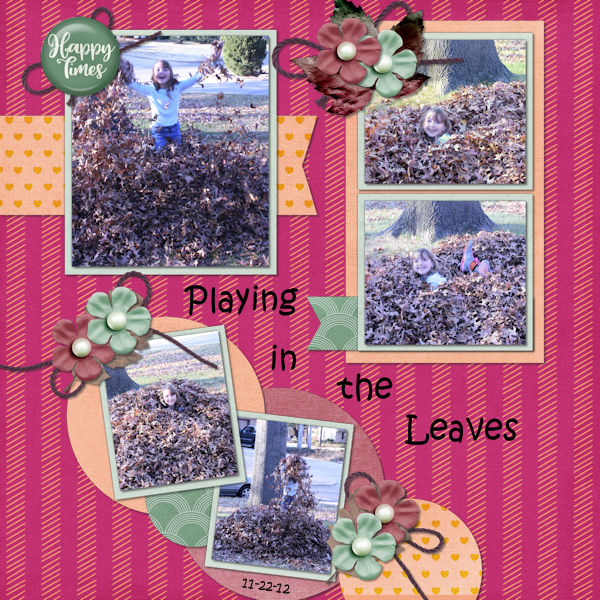 Playing in the Leaves