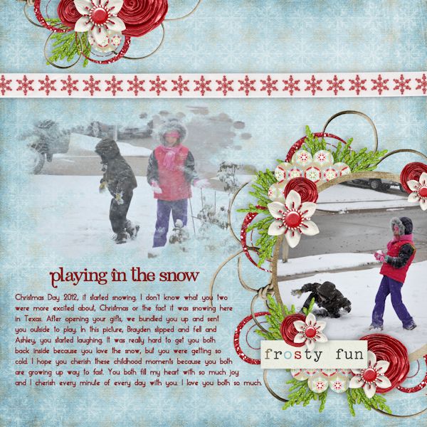 Playing In The Snow