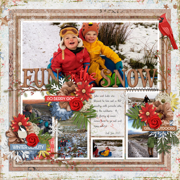 Playing in the Snow