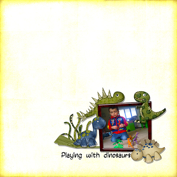 Playing With Dinosaurs