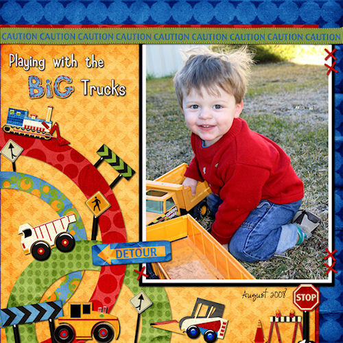 Playing With the Big Trucks
