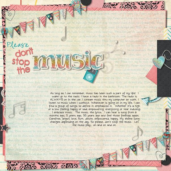 Please don't stop the music