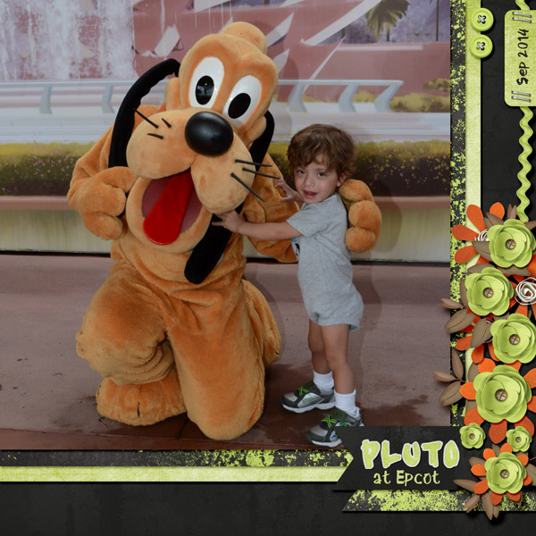 Pluto at Epcot
