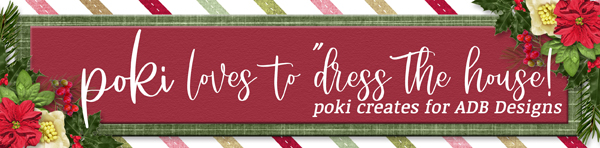 poki loves to "dress the house!"