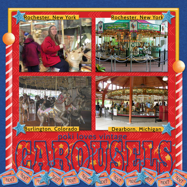 poki loves vintage CAROUSELS