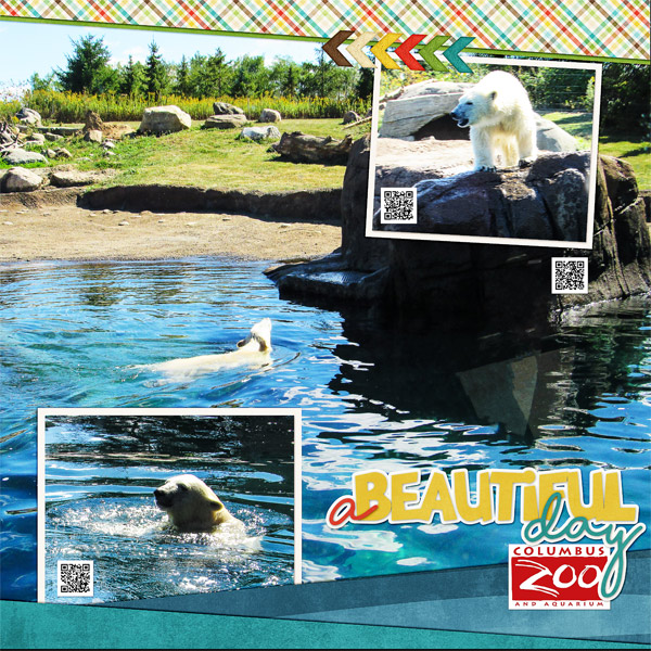 Polar Bears at the Columbus Zoo, right side (WA Challenge)