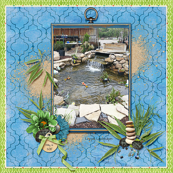 Pond at Leppek Landscapes