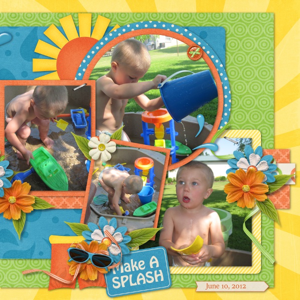 Pool Fun With Austin-Right Side