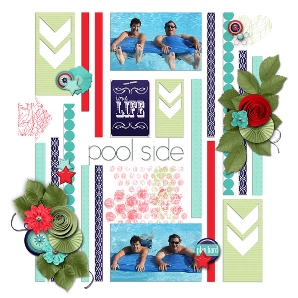pool side