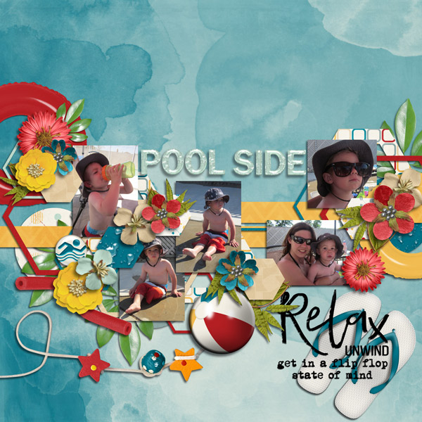 pool side