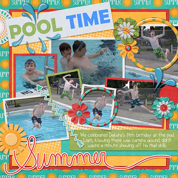 Pool Time (Dakota's Birthday)