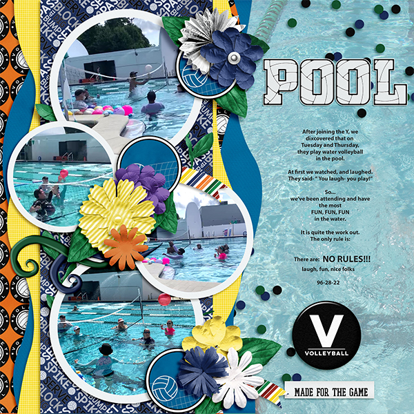 Pool Volleyball