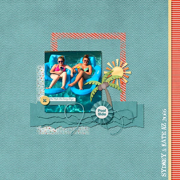 Poolside in the AZ