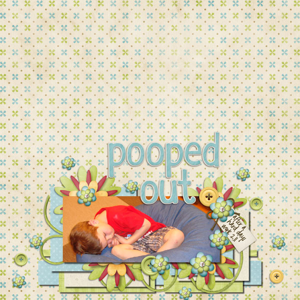 pooped out