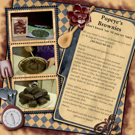 Popeye's Brownies