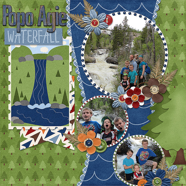 Popo Agie Falls