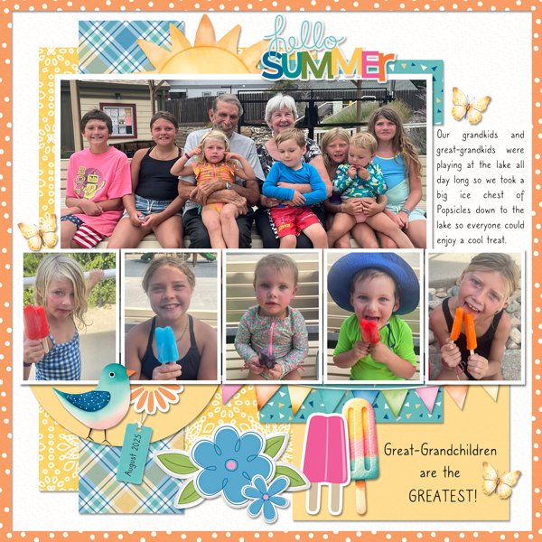 Popsicles by the Lake