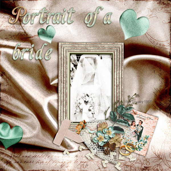 Portrait of a bride