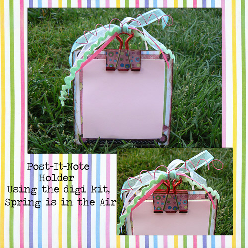 Post it note holder project!