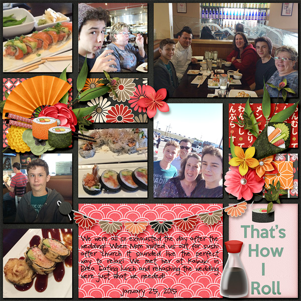 Post-Wedding Sushi