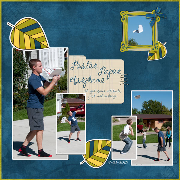 Poster Paper Airplane