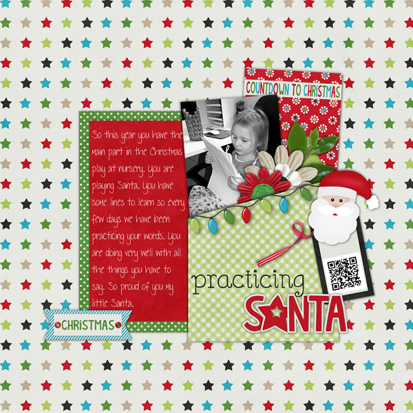 practicing santa